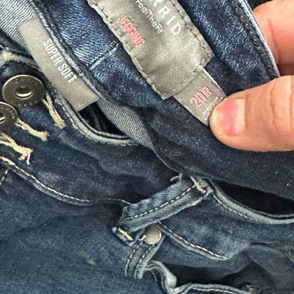 Torrid Jegging Super Soft Stretch Denim Jeans Size 20R Dark Wash Super stretchy - Picture 3 of 8